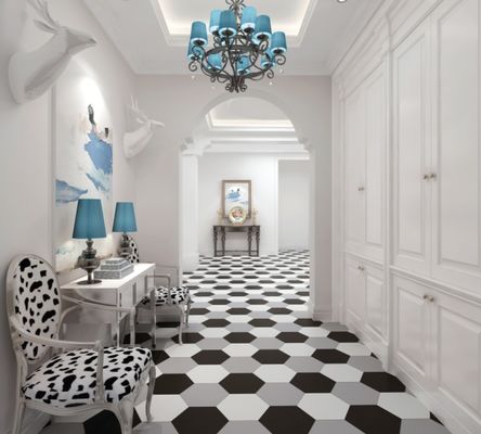 Поглощение воды ниже 0,5% Стеклянные керамические плитки для кухни и стен с рустическим дизайном